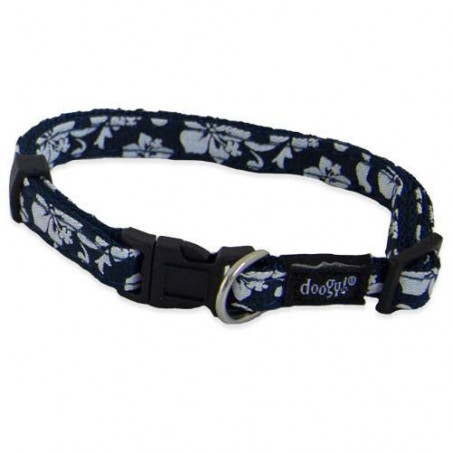 Tahiti Doogy blaues Hundehalsband