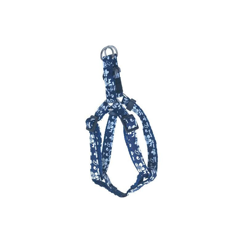 Imbracatura in nylon blu tahiti