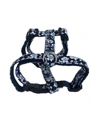 Tahiti blue nylon harness