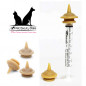 Lot de 5 Tétines et seringue The Miracle Nipple Mini Lot de 5 Tétines et seringue The Miracle Nipple Mini
