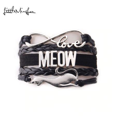 Bracelet Meow Noir