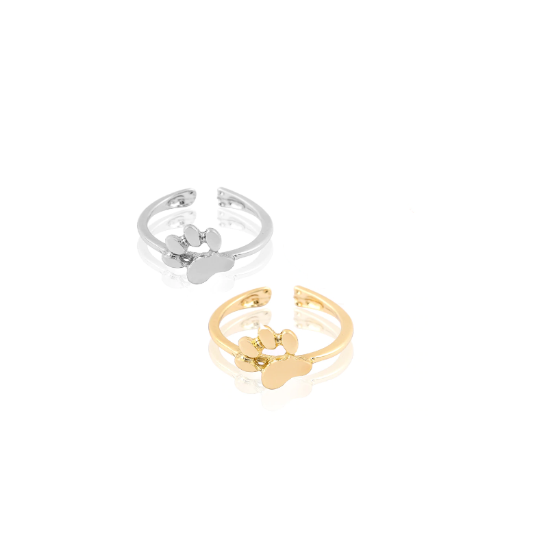 cat paw ring