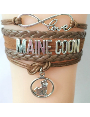 Bracciale Love Maine Coon