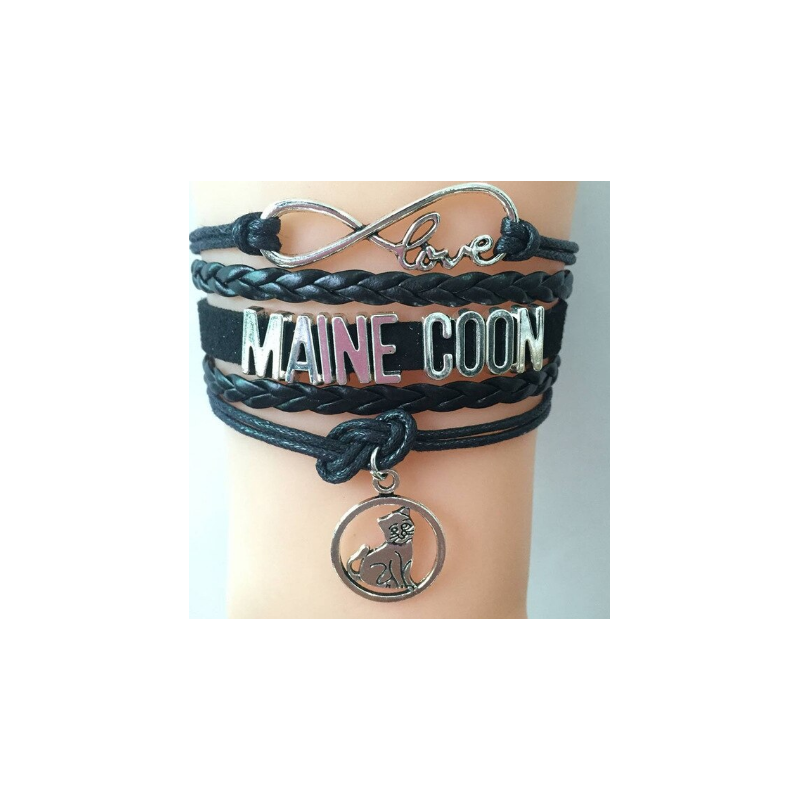 Bracciale Love Maine Coon