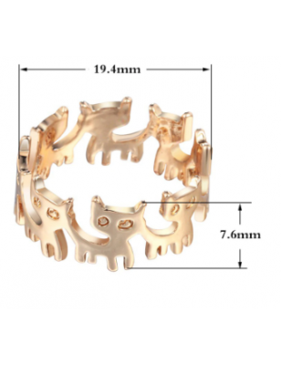 Ring Katze im Kreis