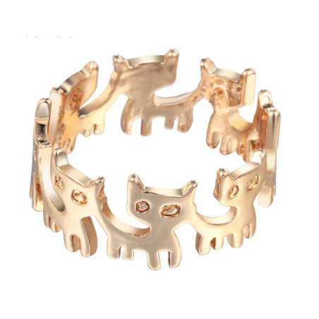 Ring Katze im Kreis
