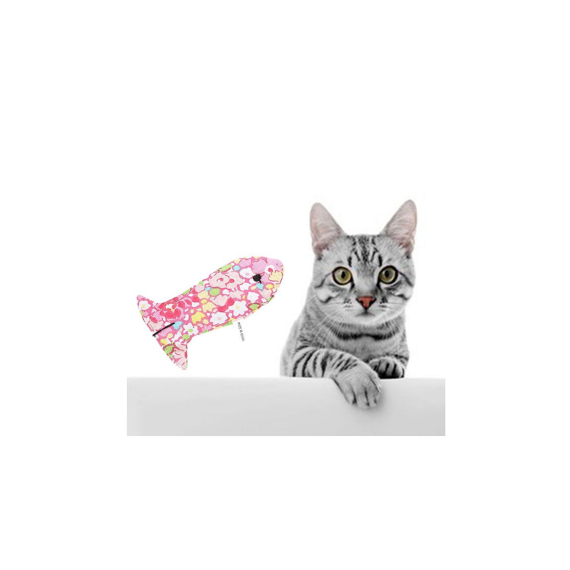 Doudou Pour Chat A L'Herbe A Chat