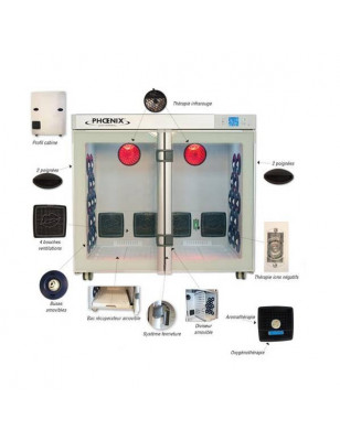 Cabine de Séchage double Phœnix