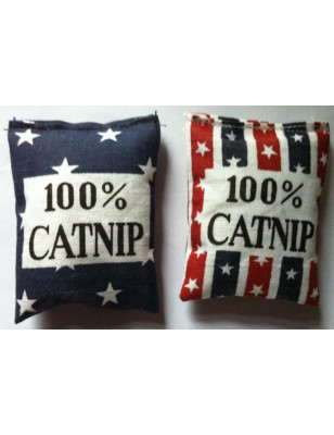 Canip cushion, with catnip 7 x 6 cm