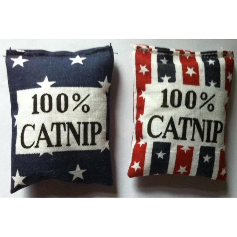 Canip cushion, with catnip 7 x 6 cm
