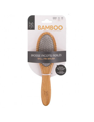 Bamboo pearl bristle brush