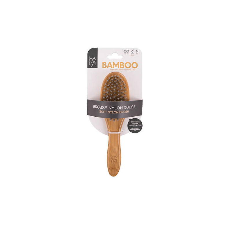 Bamboo nylon brush