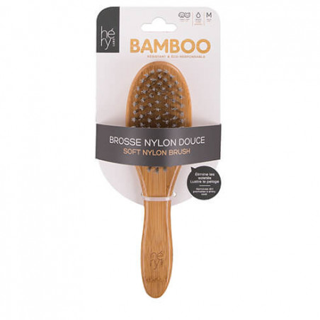Brosse nylon en bambou