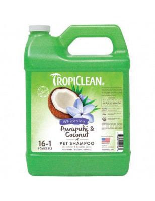 Tropiclean Amome Sauvage and Coconut White Coat Shampoo