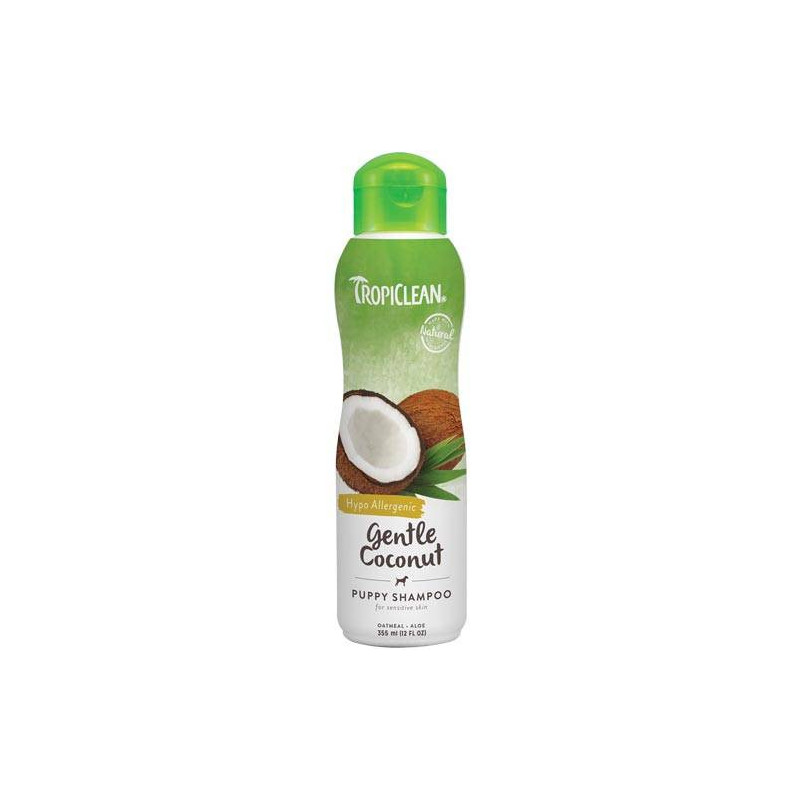 Shampooing Doux Hypoallergénique Tropiclean Noix de Coco