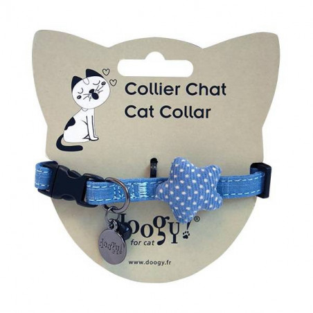 Collier Star Cat pour chat Doogy