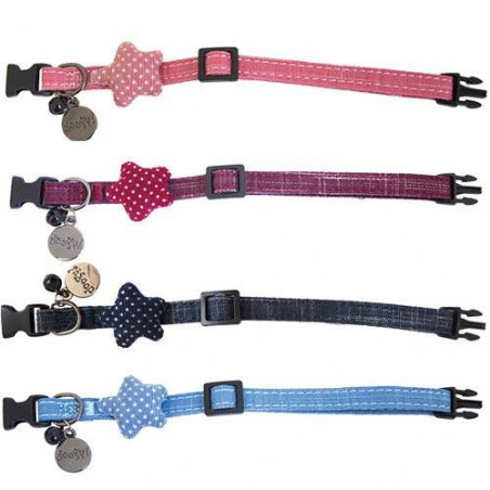 Star Katzenhalsband für Doogy Cat