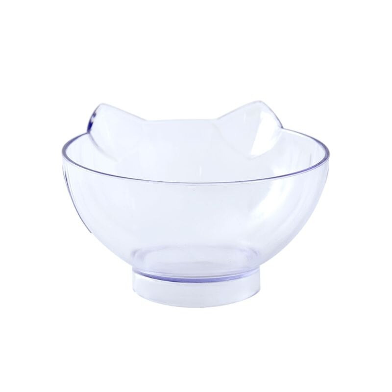 Inclined double Meow bowl