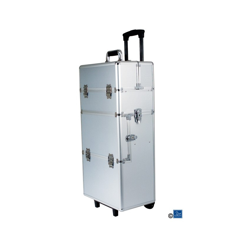 Valise de toilettage amovible aluminium Valise de toilettage amovible aluminium