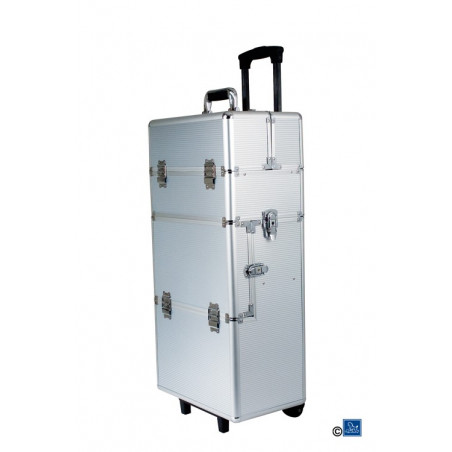 Valise de toilettage amovible aluminium Valise de toilettage amovible aluminium