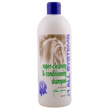 1 All Systems, super reinigendes und pflegendes Shampoo