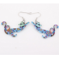 boucle d'oreille chat perché