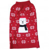 Maglione con cane orso di Natale