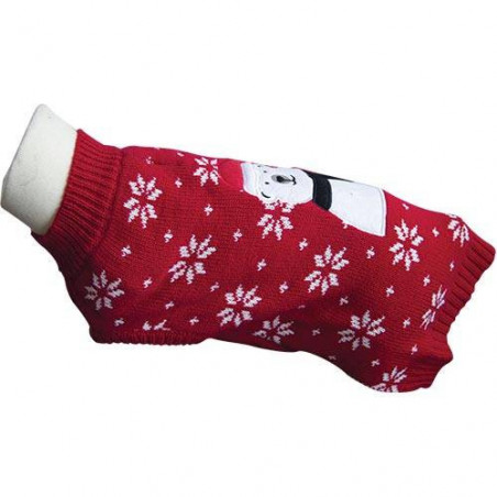 Weihnachtsbär-Hundepullover