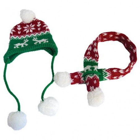 Hat and scarf set