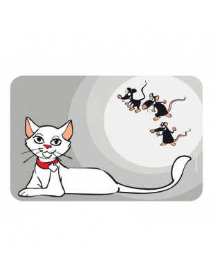 Cat print placemat