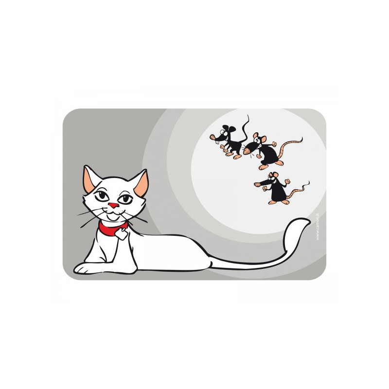 Cat print placemat