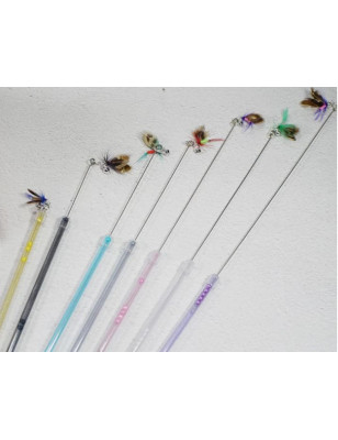 Retractable fly duster