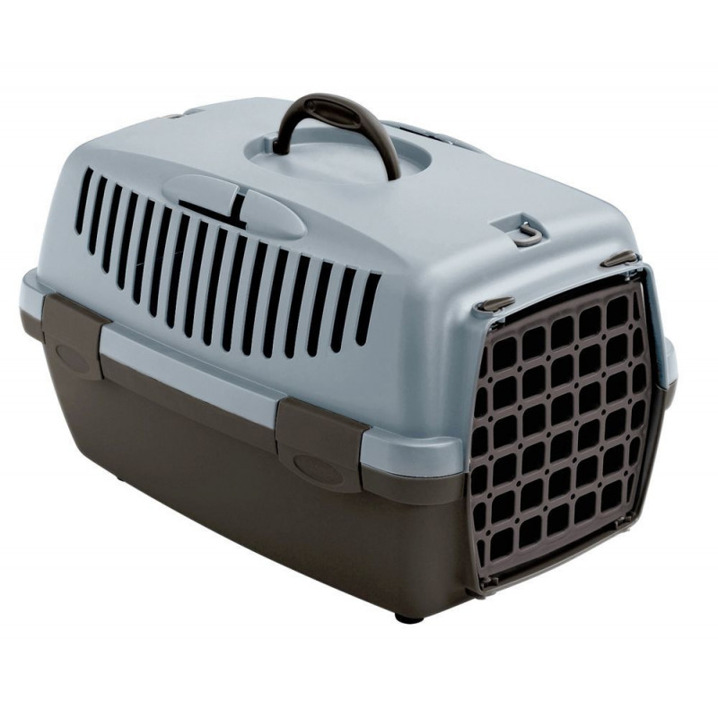 PVC transport cage Gulliver 1 Blue/Brown