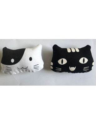 Cuscino Meow con erba gatta