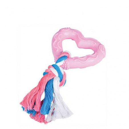 Cucciolo di rosa a forma di cuore