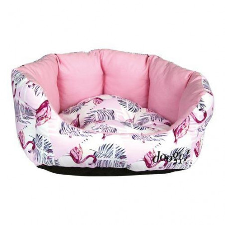 Rosa Flamingo-Korb
