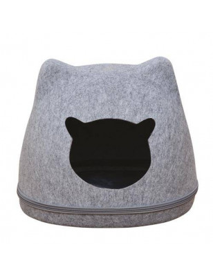 Corbeille Cat Head en feutrine