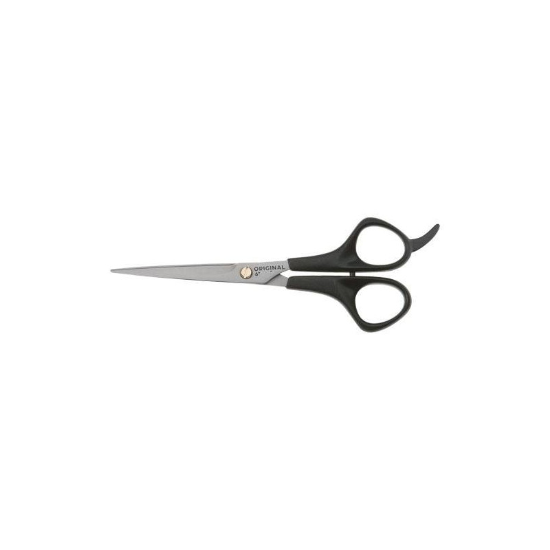 Sibel black straight scissors
