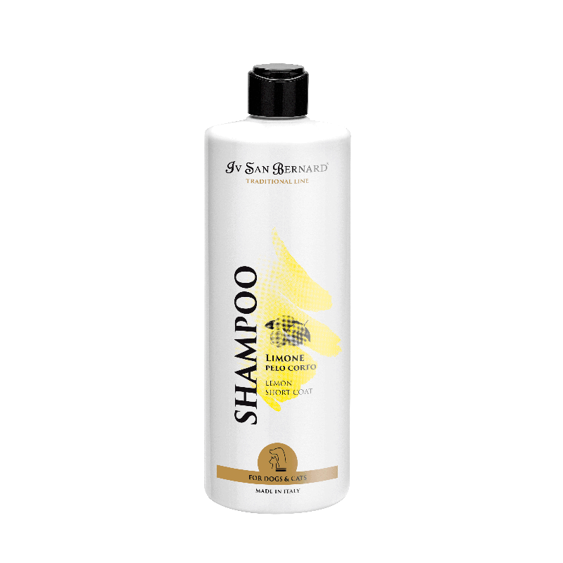Shampoo al limone, capelli corti, Iv San Bernard