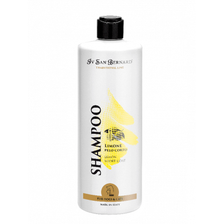 Shampoo al limone, capelli corti, Iv San Bernard