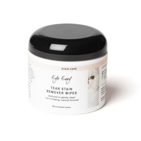 Eye Envy, Pre-moistened stain remover wipes for cats