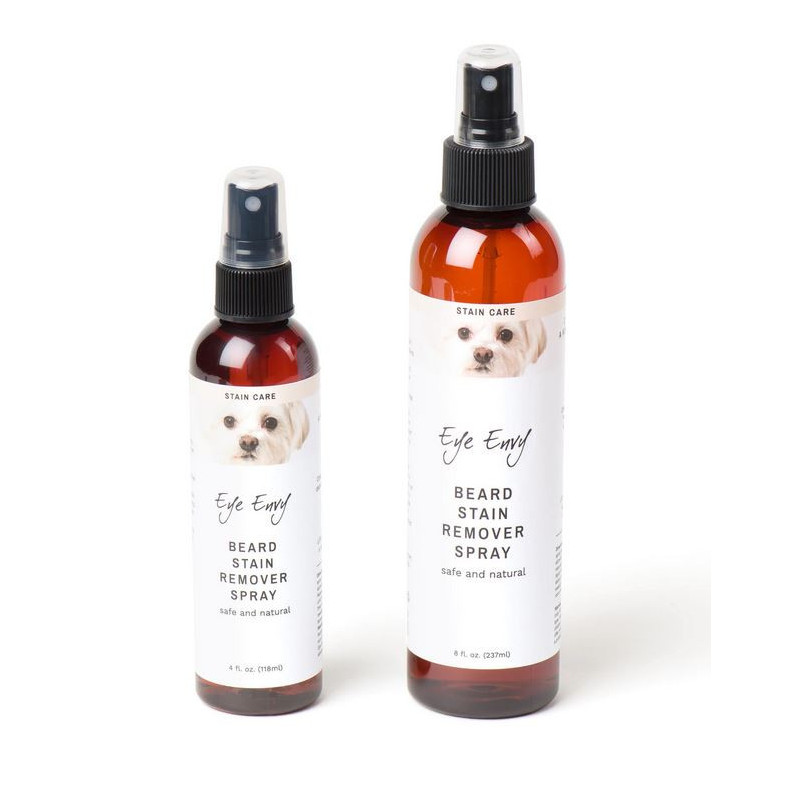 Beard remover spray for dogs and cats