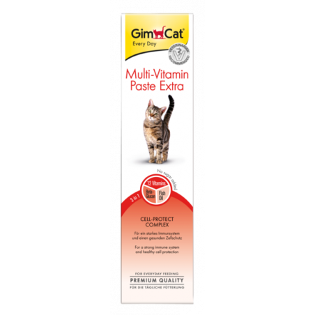 Gimcat, Extra Multivitaminpaste für Katzen, 200 g