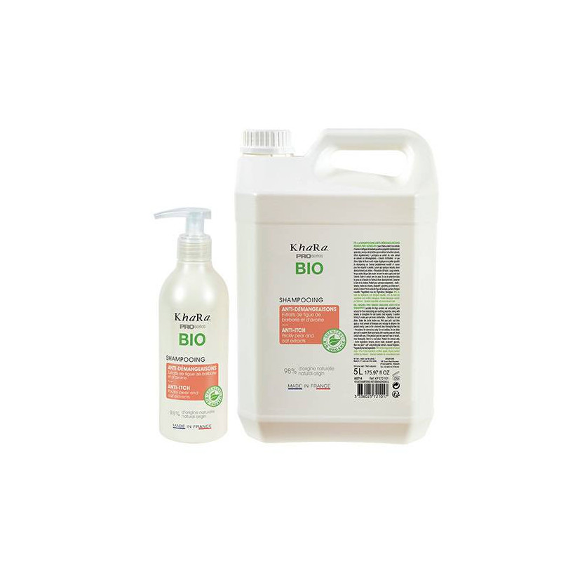 Khara, Shampoing Bio anti-démangeaisons Khara, Shampoing Bio anti-démangeaisons