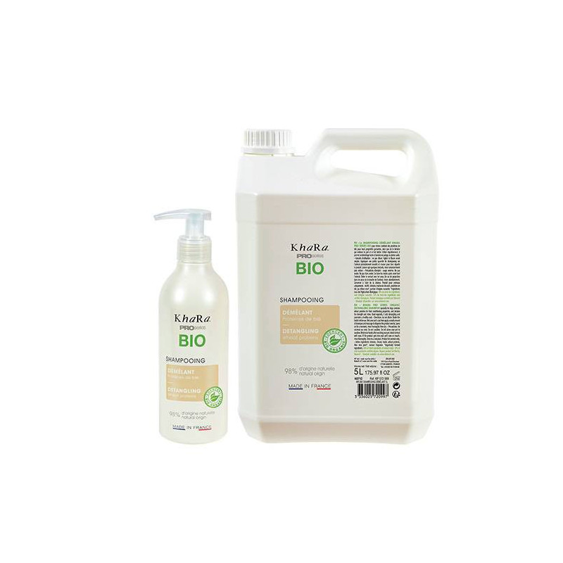 Khara, Shampooing Bio Démêlant Khara, Shampooing Bio Démêlant