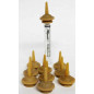 Lot de 10 tétines Miracle Nipple Original + 1 seringue 3 ml Lot de 10 tétines Miracle Nipple Original + 1 seringue 3 ml
