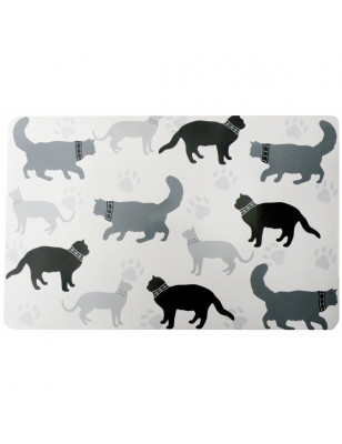 Tischset mit Katzendruck