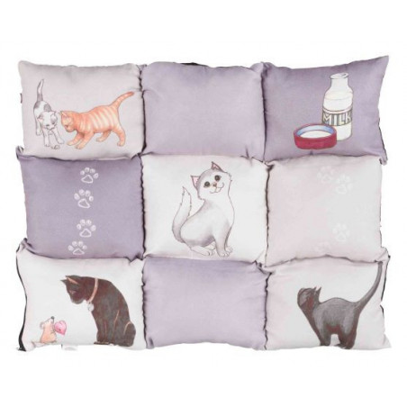 Kissen Patchwork Katze
