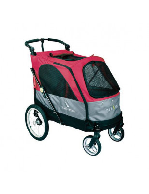 Red Safari Dog Stroller