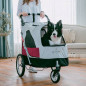 Poussette Aventura XL Gris et rouge Poussette Aventura XL Gris et rouge